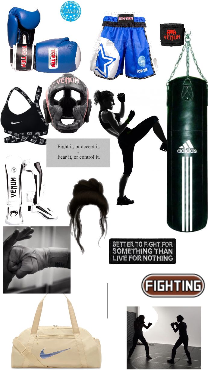 kickbox|fighting outfit ideas | #kickbox#figh Boxing Therapy, Muay Thai Outfit, Kickboxing Outfit, Muay Thai Women, Boxer Aesthetic, Carl Shameless, Ninja Mask, Casual Sporty Outfits, Trening Sztuk Walki