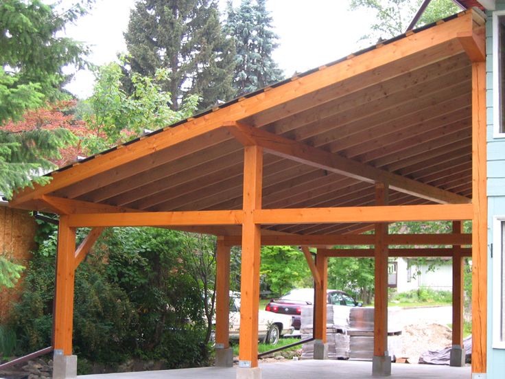 Timber Framing TRC Timberworks Carport designs ...