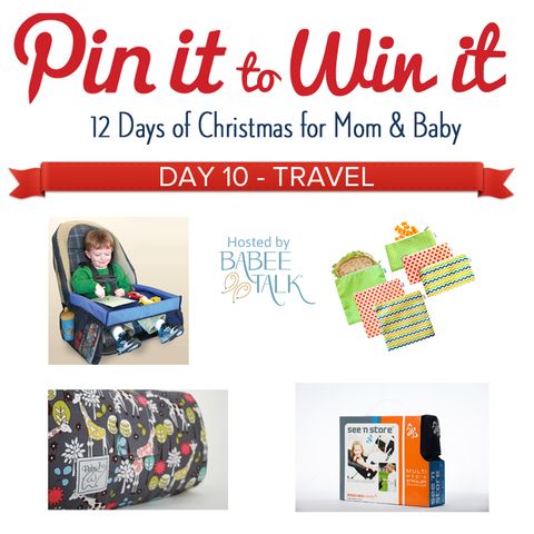 a baby's christmas gift guide for the 12 days of christmas from mom and baby