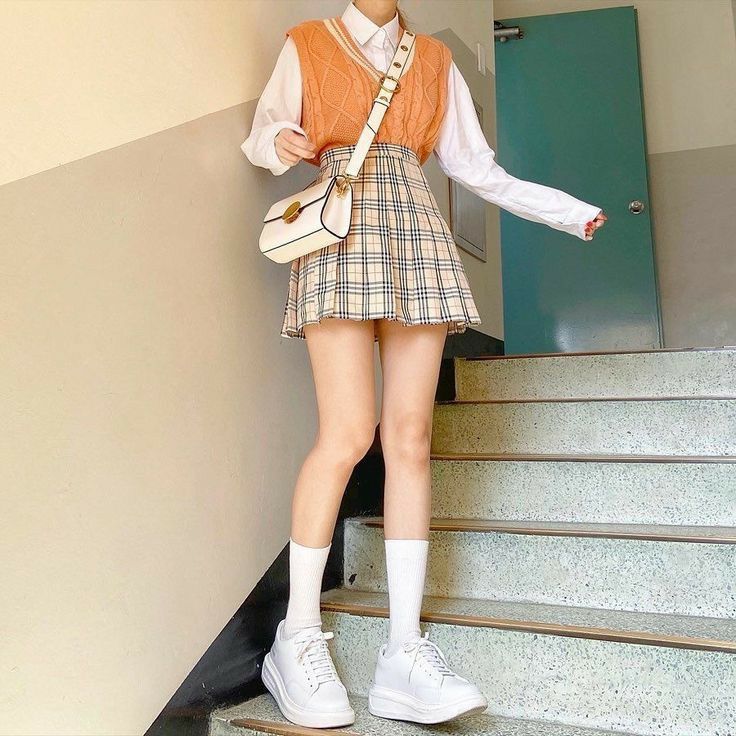 I did it again I moved back into aot but I will be continuing the oth… #action #Action #amreading #books #wattpad Outfit Ideas Korean, Korean Outfit Street Styles, Kawaii Fashion Outfits, Korean Girl Fashion, Ulzzang Fashion, Mode Inspo, Kpop Fashion Outfits, Plaid Skirt, Soft Grunge