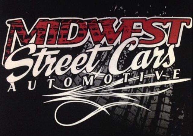 the logo for midwest street cars automotive