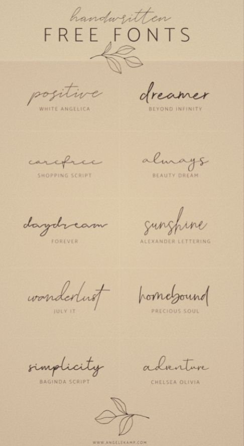 some type of calligraphy that is written in different font styles and colors, with the names