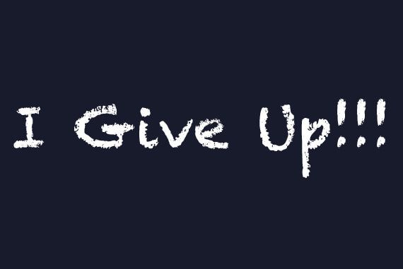 Done Trying, Giving Up Quotes, Giving Up On Life, Just Give Up, I Cant Sleep, Throw In The Towel, Beautiful Disaster, Fav Quotes, Clean Food