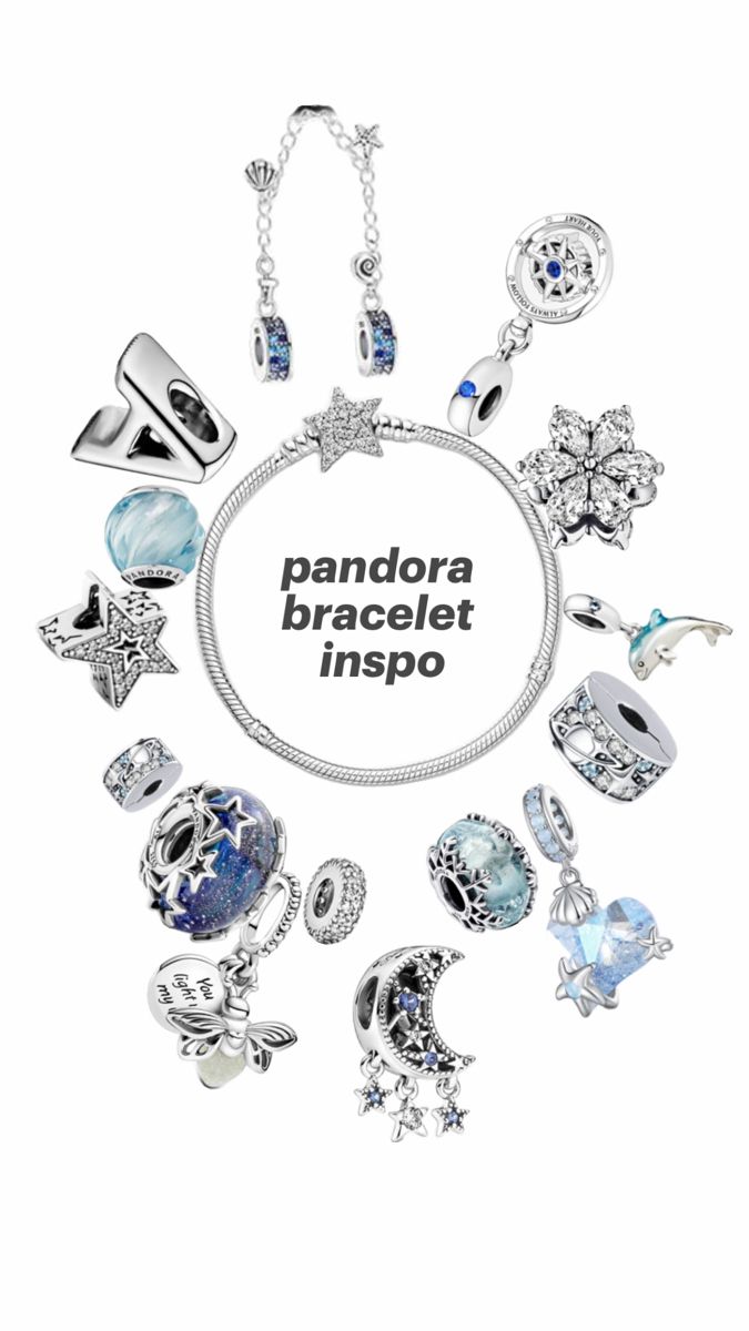 Blue theme, Star Girl, Clean Girl, Ocean, Pandora Bracelet Pandora Star, Pandora Bracelet Charms Ideas, Pandora Bracelet Designs, Room Organisation, Charm Ideas, Pandora Blue, Pandora Jewelry Charms, Kris Kringle, Bracelet Inspo