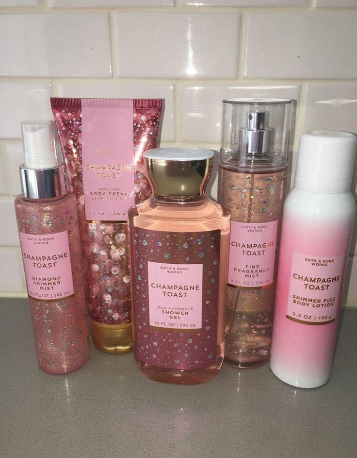 Shimmer Body Lotion, Koleksi Makeup, Alat Makeup, Bath N Body Works, Body Hygiene, Bath And Body Works Perfume, Shower Skin Care, Body Smells, Champagne Toast