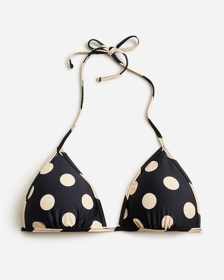 Shop for the String bikini top in reversible dot-stripe print for women. Find the best selection of women womens-categories-clothing-swimwear available in-stores and on line. Hair Wrap Scarf, Sneaker Dress Shoes, Loafer Sneakers, Swim Skirt, Jcrew Women, Cheeky Bikinis, Heeled Loafers, Tie And Pocket Square, Dot Print