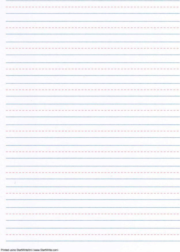 lined paper with lines and dots in blue, red and white colors on the bottom