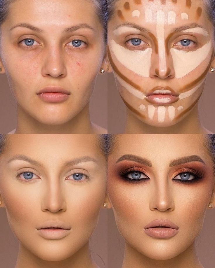 Makeup Contouring, Best Contouring Products, Make Up Foundation, Makeup Steps, Make Up Tutorials, Makeup List, Makeup Spray, Makijaż Smokey Eye, Makeup Tricks