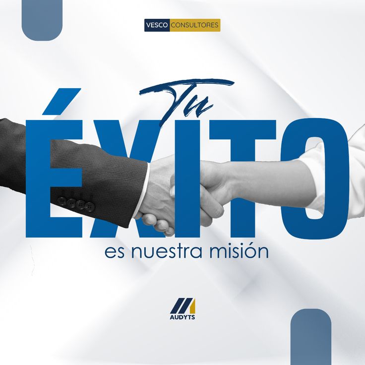 two people shaking hands in front of a white background with the words, the evito es nuestra mission