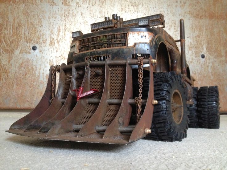 a toy truck made out of old tires