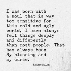 a black and white photo with a quote from roger mulan on the topic i was born with a soul that is way too