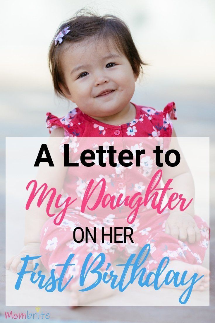 First Birthday Quotes, 1st Birthday Quotes, Birthday Quotes Kids, A Letter To My Daughter, Letter To Daughter, First Birthday Wishes, Parenting Daughters, Her First Birthday, Letter To My Daughter