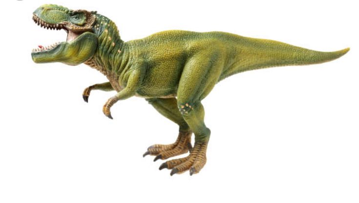 an image of a dinosaur that is in the air