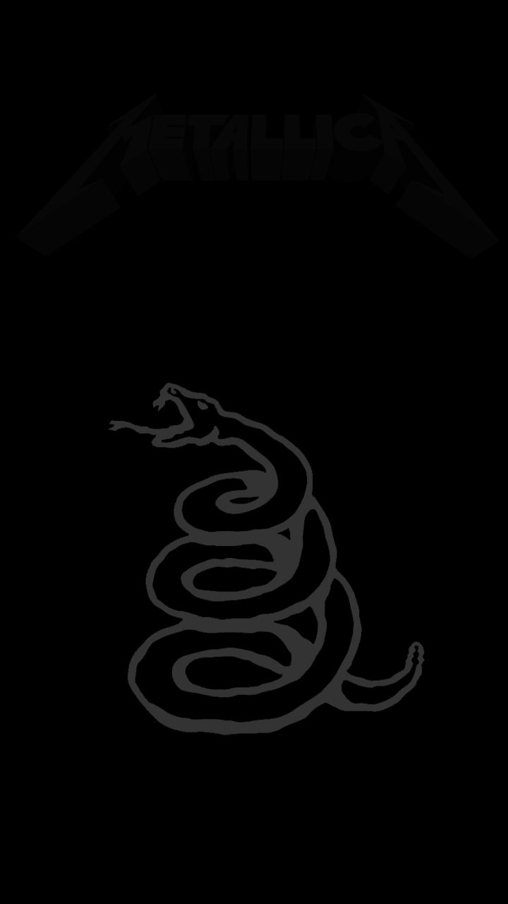 an image of a snake with the word metallic on it's back and black background