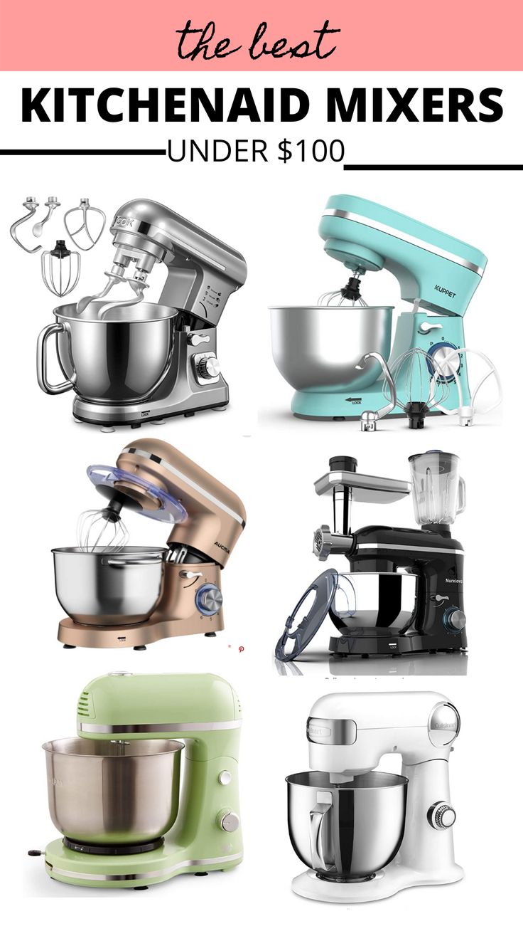 Kitchenaid Mixers Under $100 - Affordable Kitchenaid Mixer Dupes and Alternatives - Look Alikes Best Kitchenaid Mixer, Best Stand Mixer, Look Alikes, Dough Mixer, Mixer Recipes, Kitchenaid Mixer, Kitchenaid Stand Mixer, Car Payment, Electric Mixer