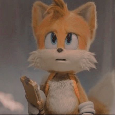 an animated fox holding a book and looking at the camera