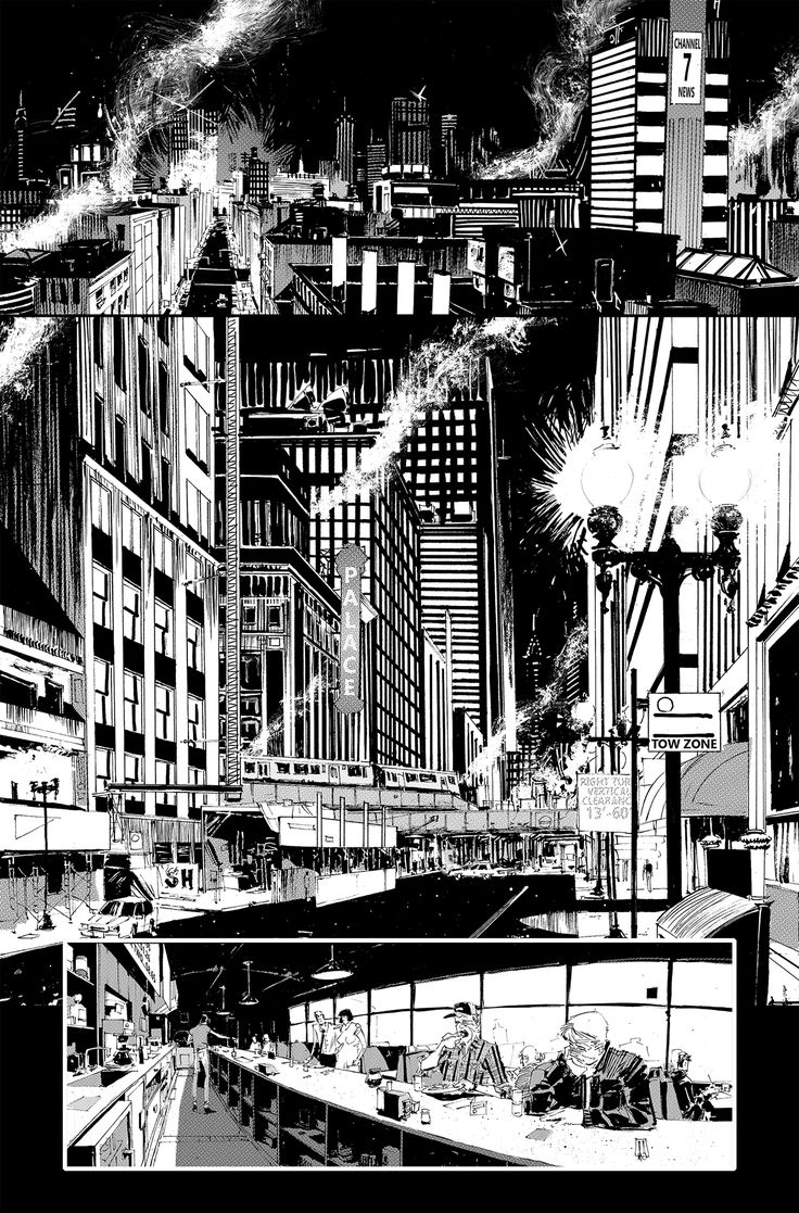 comic story Sequential Art narrative ink black and white Boxing boxing ring gym boxing gym city city street diner Comic Buildings Background, City In Black And White, Ink City Drawing, Comic Style Art Black And White, Comic Book City Background, Noir City Art, Comic Book Buildings, Comic City Background, Comic Style Art Illustration