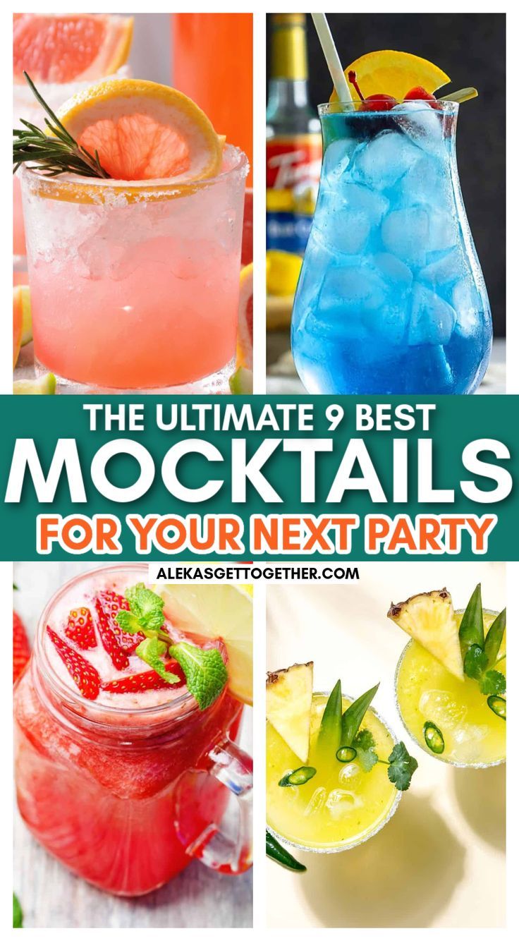 the ultimate guide to cocktails for your next party