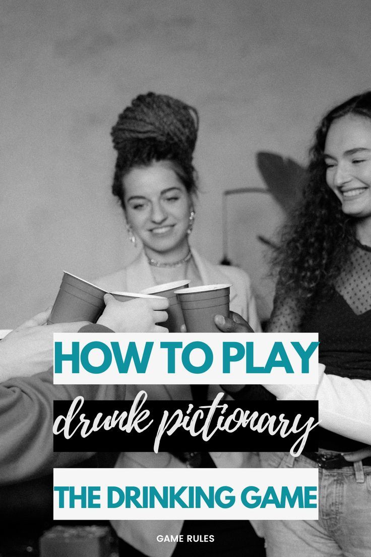 two women standing next to each other with the title how to play drunk dictionary, the drinking game