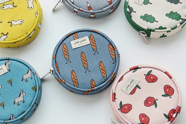 Round Pouch, Jam Jam, Zipper Pencil Case, Sewing Bags, The Jam, Pouch Pattern, Mini Pouches, Side Bags, Small Pouches