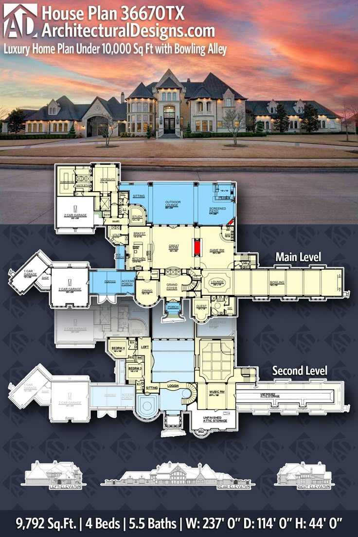 the floor plan for this luxury home is very large and has lots of space to put in