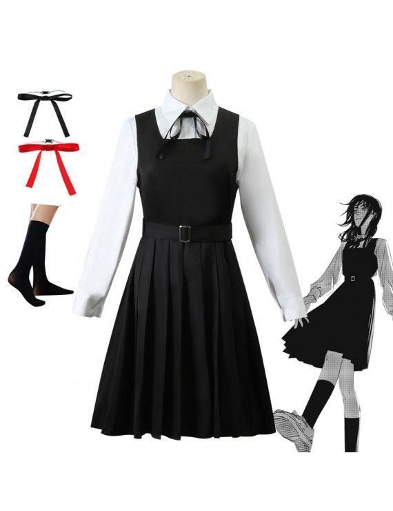 Simple Anime Outfits, Anime Cosplay Outfits Easy, Demon Style Outfit, Trendy Black Skirt For Cosplay, Easy Anime Cosplay Ideas, Easy Cosplay Ideas Women Anime, Black Summer Cosplay Skirt, Black Pleated Skirt For Cosplay, Casual Cosplay Outfits