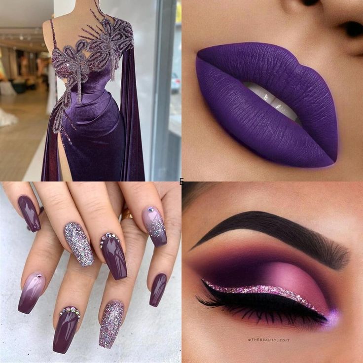 2000s Emo Makeup, Budget Makeup, Gold Eye Makeup, Cherry Hair, Makeup Glam, Purple Lipstick, Purple Makeup, Mermaid Aesthetic, Emo Makeup