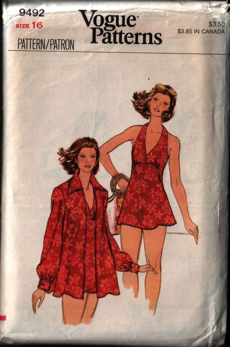 a woman's blouse and shorts sewing pattern from the 1970's, with an attached