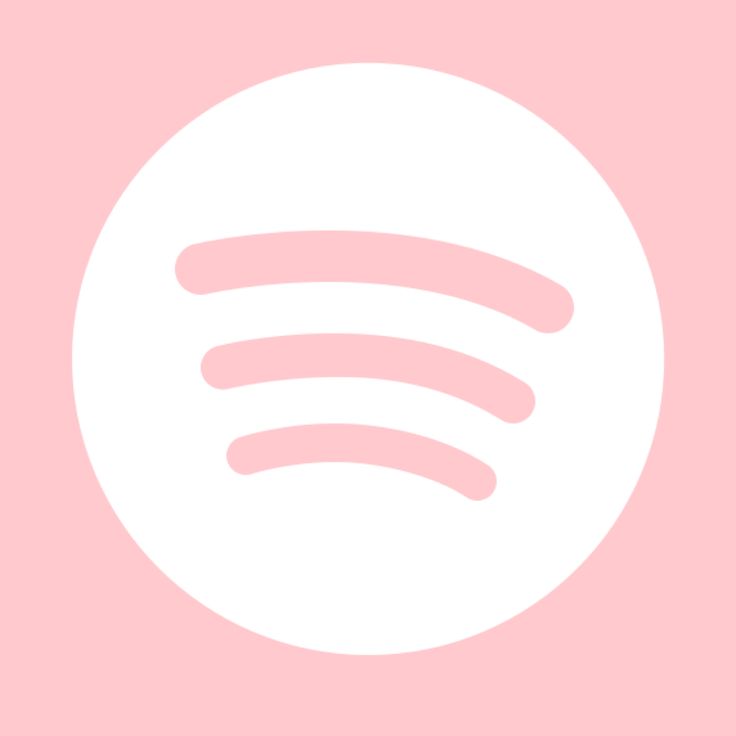 Pink spotify logo icon for phone Icons For Apps Pink, Phone Pink Wallpaper, App Store Icon Aesthetic, Pink Spotify Icon, Photo Pink Icon, Aesthetic Icons For Apps Pink Phone, Aesthetic Icons For Apps, Pink Spotify, Pastel Pink Icons:)