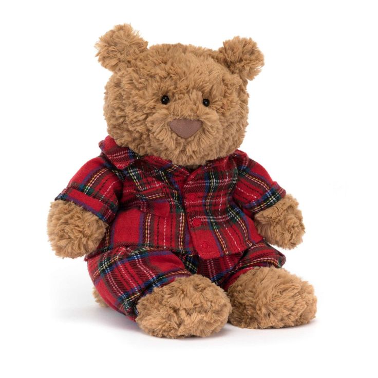 Bartholomew Bear Bedtime Soft Toy Bartholomew Bear, Embroidered Buttons, Jellycat Stuffed Animals, Christmas Wishlist, Soft Toy, Stuffed Animals, Plush Toy, Plush Toys, Doll Toys