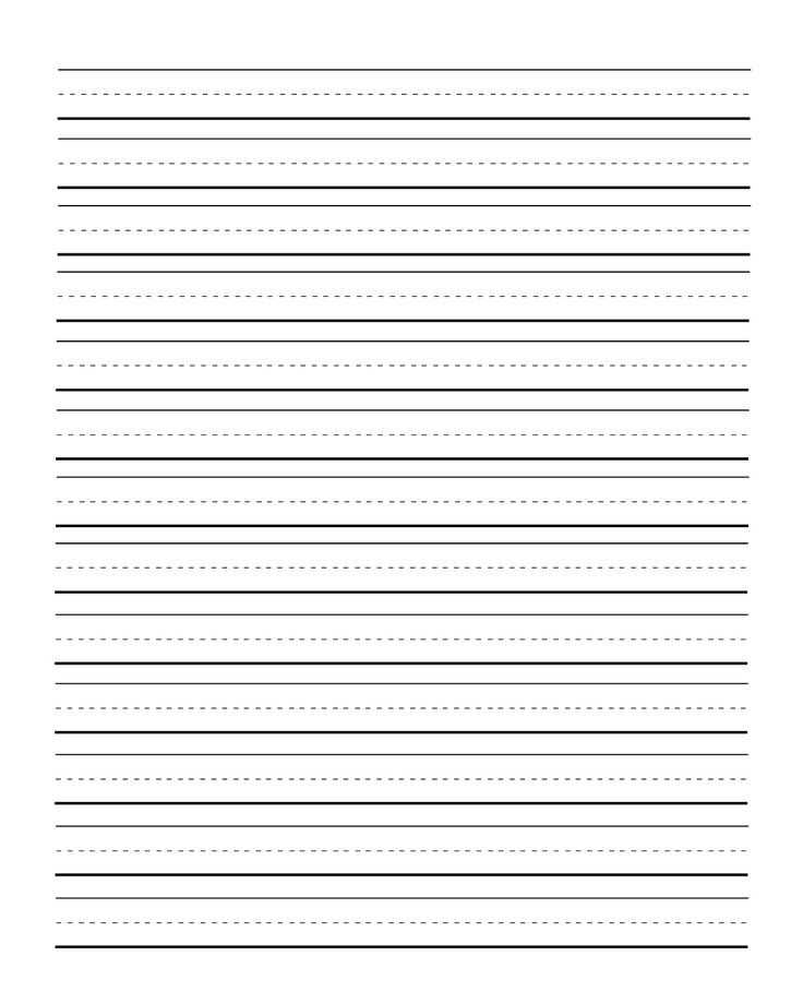 lined paper with lines and dots on the bottom, in black and white ink for writing