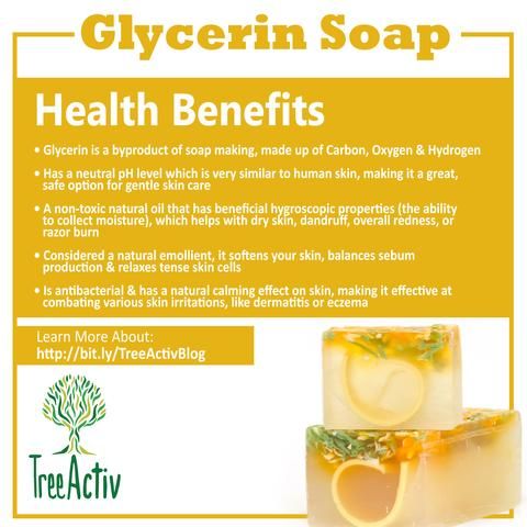 TreeActiv Glycerin Soap Health Benefits Hoodoo Herbs, Glycerin Benefits, Glycerin Soap Recipe, Soap Benefits, Glycerine Soap, Diy Serum, Handmade Soap Recipes, Soap For Sensitive Skin, Soap Making Recipes