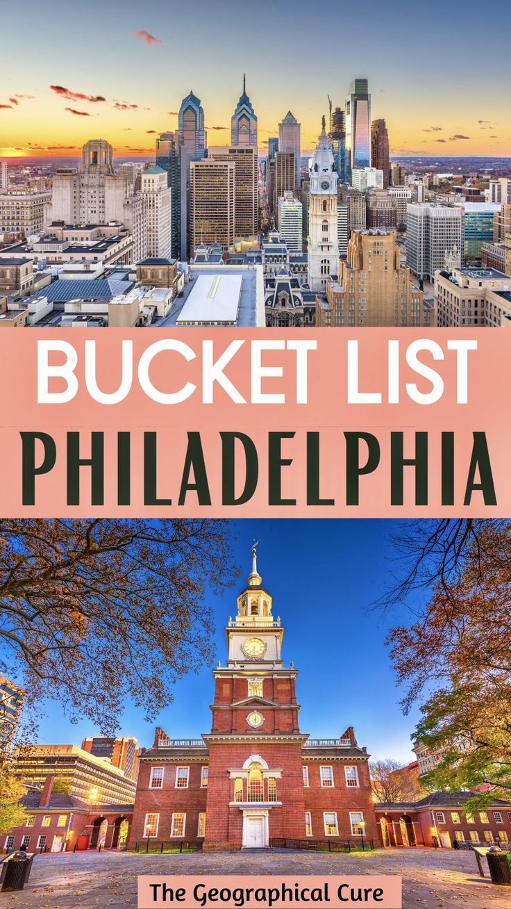 Pinterest pin for Top Must Visit Attractions in Philadelphia Pennsylvania Philadelphia Vacation Things To Do, Best Things To Do In Philadelphia, Top Things To Do In Philadelphia, Philadelphia Weekend Trip, Philadelphia Must See, Philadelphia Pennsylvania Things To Do, Things To See In Philadelphia, Things To Do In Philadelphia Fall, Philadelphia Tourist Attractions