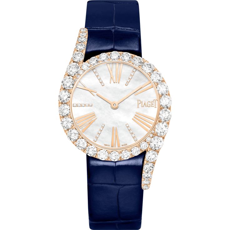 Piaget Rose Gold Diamond Automatic Watch G0A47181 Piaget Watch, Piaget Rose, Piaget Jewelry, Womens Watches Luxury, Mechanical Movement, Pearl Diamond, Diamond Watch, Rose Gold Diamonds, Luxury Accessories