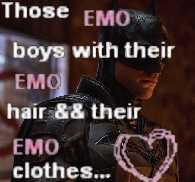 Batman 2022, Batman Stuff, Paul Dano, I Am Batman, Batman Funny, Joker Art, Im Batman, Emo Hair, Hashtag Relatable