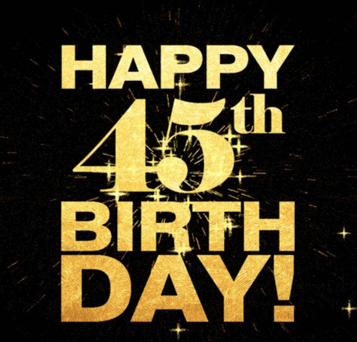 a black and gold happy birthday card with the number forty