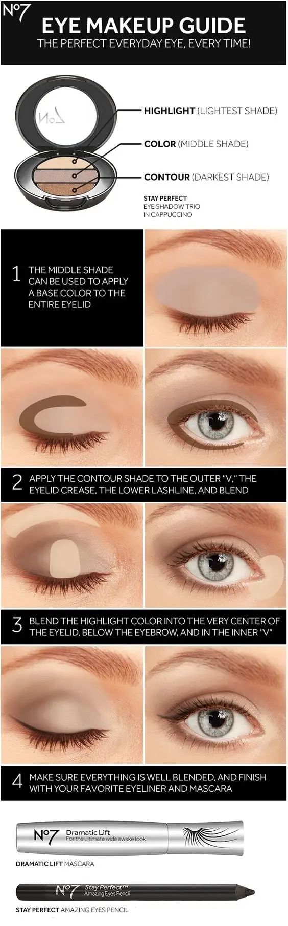 Eye Makeup Guide, Eyeliner Tips, Makeup Tips For Older Women, Beginners Eye Makeup, Makeup Artist Tips, Makeup Tutorial Eyeshadow, Face Makeup Tips, Eye Makeup Steps, How To Apply Eyeshadow