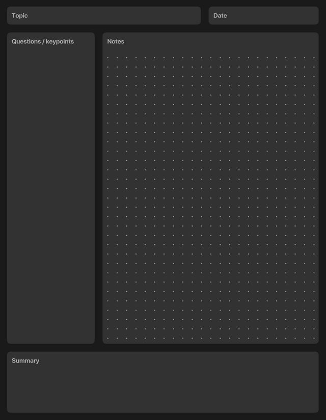 a black screen with dots on it