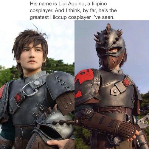 This is so awesome!! | Hiccup | HTTYD | How To Train Your Dragon Liui Aquino, Hiccup Cosplay, Love Cartoons, Httyd Hiccup, Astrid Hiccup, Cosplay Cosplay, Dragon Trainer, Hiccup, The Big Four