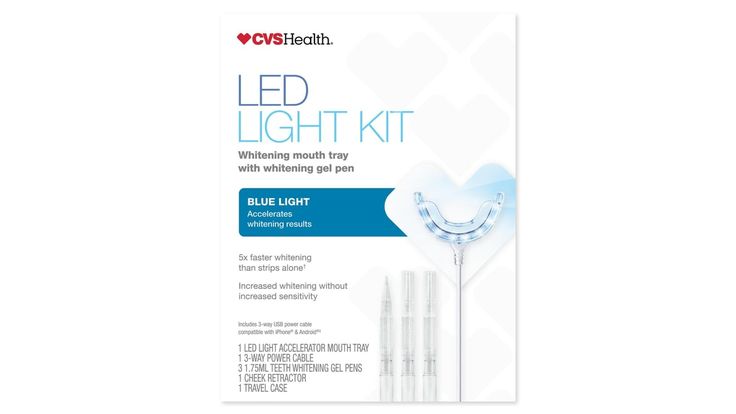 CVS Health LED Light Teeth Whitening Kit Teeth Whitening Gel, Whitening Kit, Teeth Whitening Kit, Oral Health, Teeth Whitening, Gel Pens, Led Light, Led Lights, Personal Care