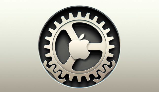 an apple logo is shown in this image