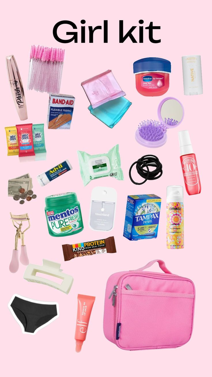 #Girl kit#Emergancy kit#Periods#Back to school Period School Kit, Back To School Girly Supplies, What To Pack In A Period Kit For School, Middle School Emergency Kit, Period Bags For School Emergency Kits, Preppy School Emergency Kit, Girl Kit For School, Period Bag Essentials, Period Emergency Kit For School