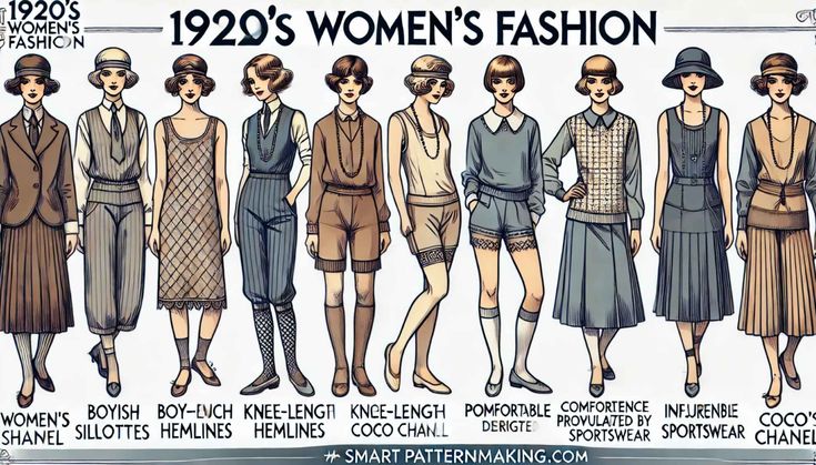 1920s The Flapper Era Fashion Women Outfits, garments and designs 1920s Steampunk Fashion, 1920 Clothes Womens Fashion, 20 Style 1920s, Different Fashion Eras, 1920s Fashion Costume, 1920s Fashion Catalog, 1920s Fashion Historical, 1924 Fashion Women, 1920s Winter Fashion Women