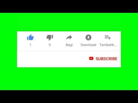 a green screen with the words subscripe and an arrow pointing to it