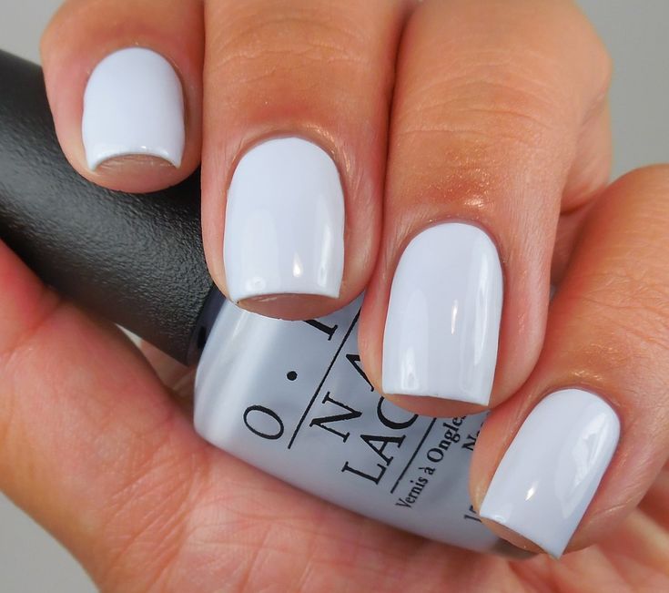 OPI I Am What I Amethyst 1 Best Opi Colors, Opi Soft Shades, Light Blue Nail Polish, Opi Nail Polish Colors, Opi Colors, Light Blue Nails, Blue Nail Polish, White Nail Polish, Popular Nails