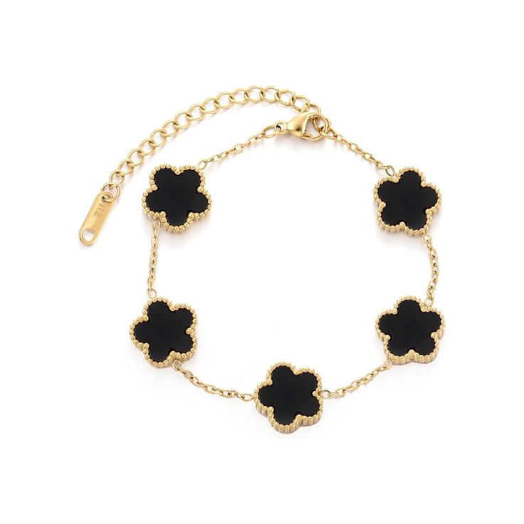 PRICES MAY VARY. Clover Bracelet for Women: Four-leaf clover is a rare variety of plant, which has strong vitality. It‘’s four leaves symbolize love, health, reputation, and wealth. Wearing the four-leaf clover jewelry can bring you luck. Exquisite Craft: The lucky clover bracelets are made of food-grade stainless steel and 18k gold plated surface. The excellent craftsmen design makes it become a stylish women's accessory. Size: The bracelet length is 6.41+1.9 inches extension chain, adjustable Clover Bracelets, Stylish Jewelry Accessories, Bracelets Dainty, Four Leaf Clover Bracelet, Link Jewelry, Xmas Wishlist, Best Gift For Wife, Clover Jewelry, Wishlist 2024