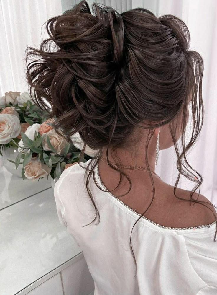 Jack Martin, Formal Hairstyles For Long Hair, Wedding Hair Up, Hoco Hair Styles, Mother Of The Bride Hair, Hairstyles Hoco, Bridesmaid Hair Makeup, Quince Hairstyles, Hair Hoco