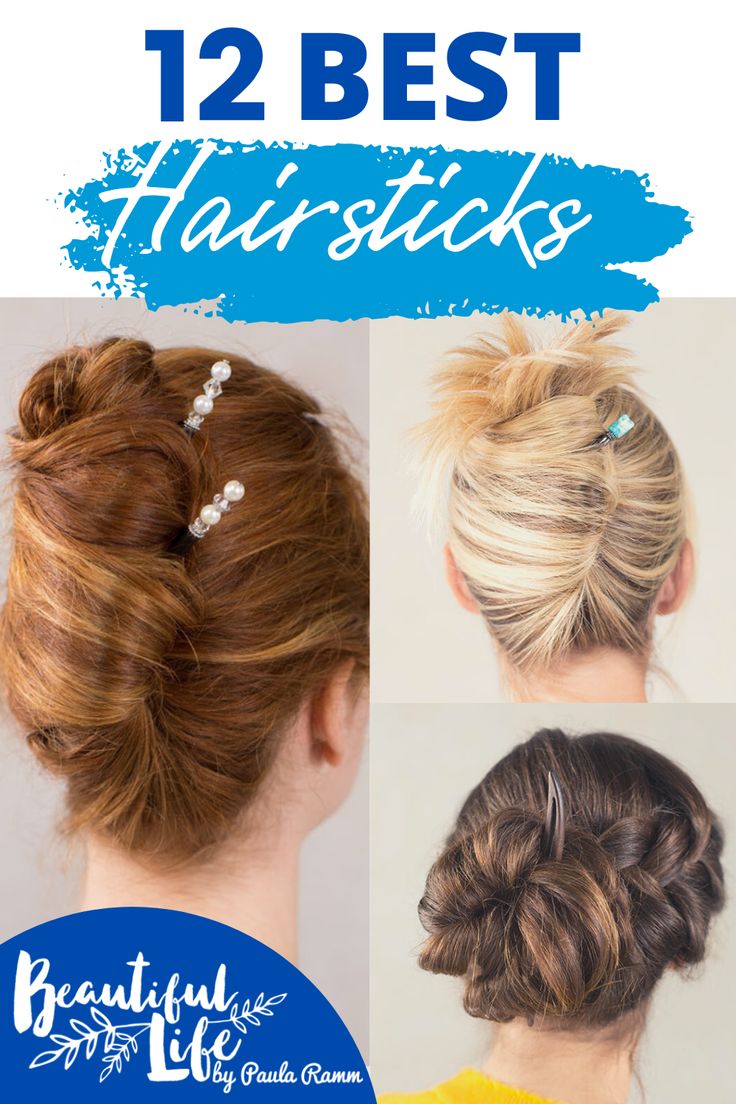 Hairstyles With Sticks, Hair Sticks Tutorial, Hairstyles With Hair Sticks, Hair Stick Styles Tutorials Medium Hair, Hairstick Tutorial, Updo With Hair Stick, Chop Stick Hairstyles, How To Use Hair Sticks, Hair Sticks Hairstyles