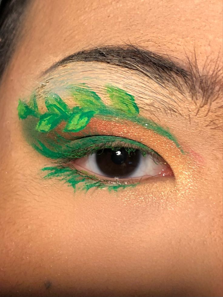 Jungle Theme Makeup, Jungle Makeup, Eyeshadow Designs, Jungle Theme Parties, Jungle Theme, Eye Make, Eye Makeup, Party Themes, Makeup