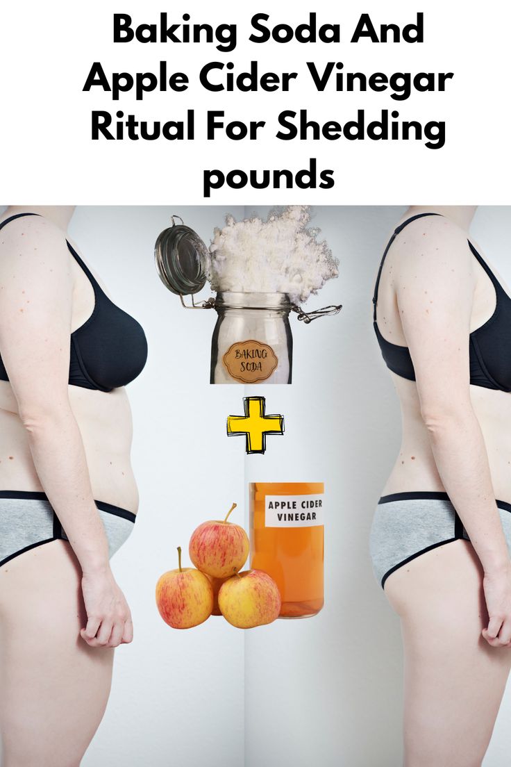 two women in bikinis standing next to an apple cider vinegar ritual for shedding pounds